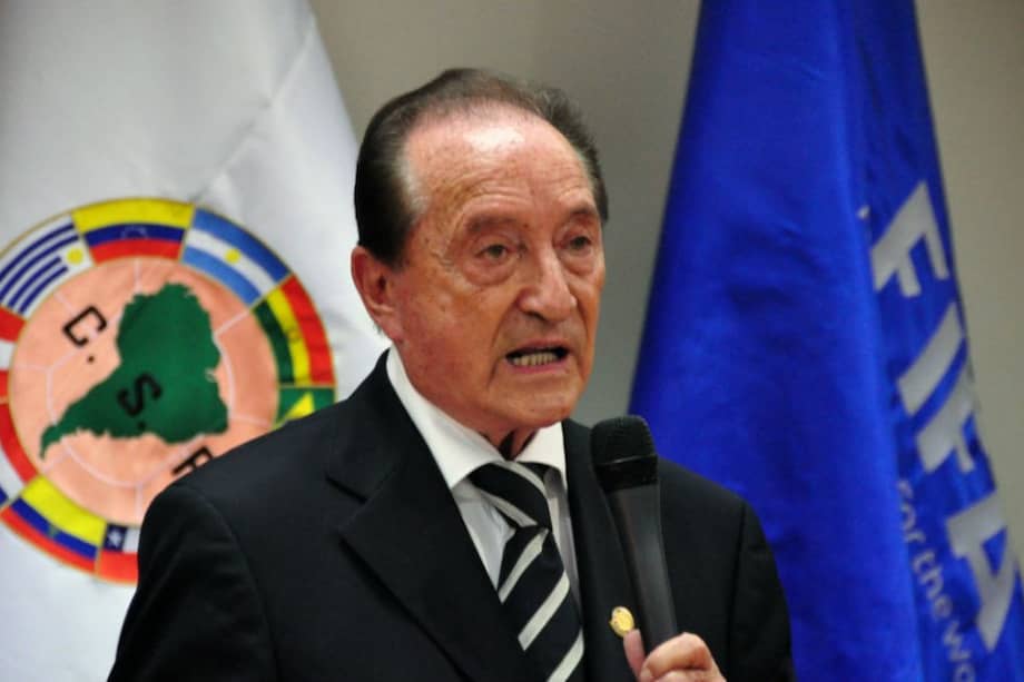 Eugenio Figueredo ex vicepresidente de la Fifa. Foto: AFP