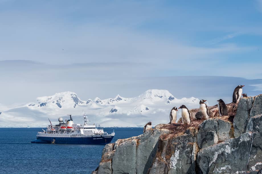 La Península Antártica es el brazo más septentrional y accesible de la Antártida.