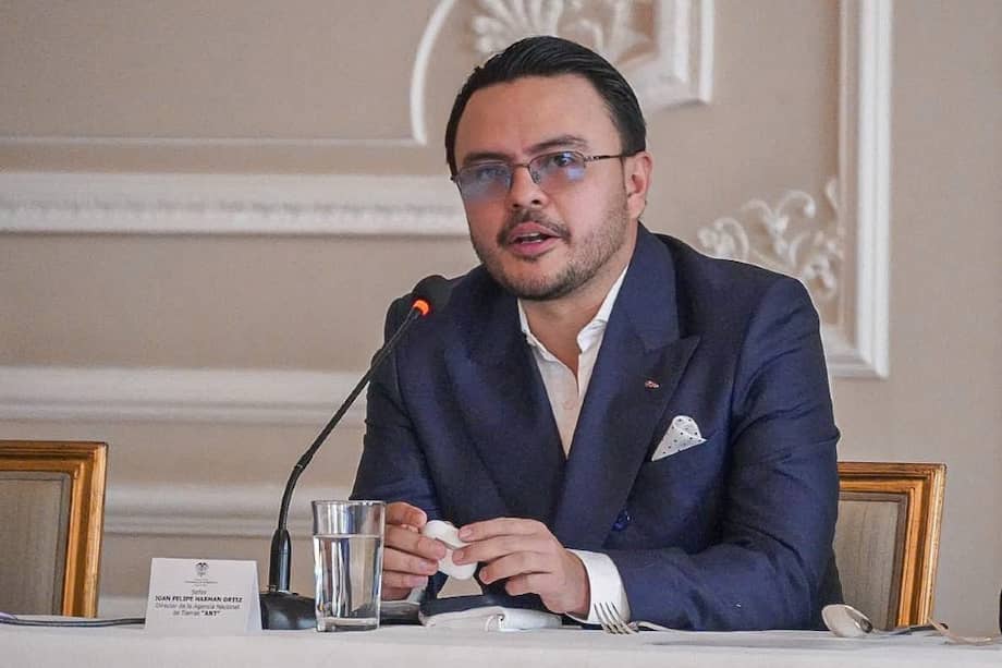 Juan Felipe Harman, director de la ANT.
