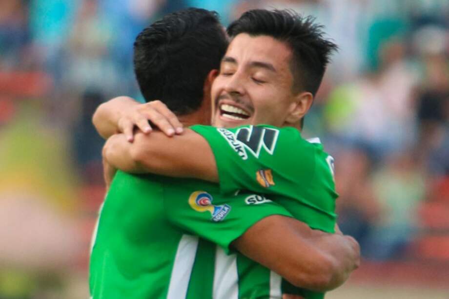 Sherman Cárdenas anotó el cobro decisivo en la tanda de penales. / Atlético Nacional