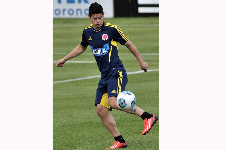 James Rodríguez, el 10 de la selección colombiana de mayores. / Luis Ángel
