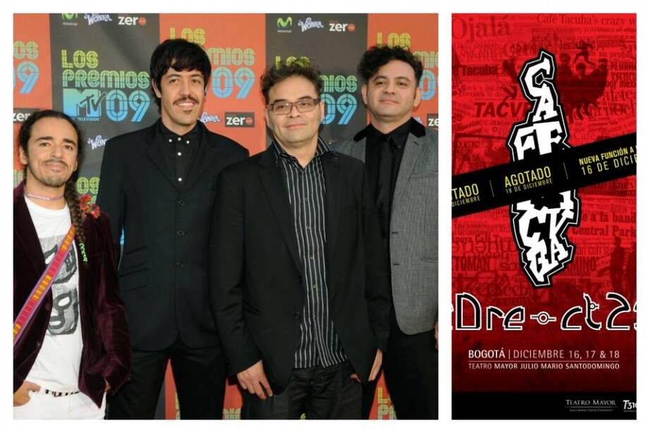 Café Tacvba agota dos conciertos y abre un tercero en Bogotá