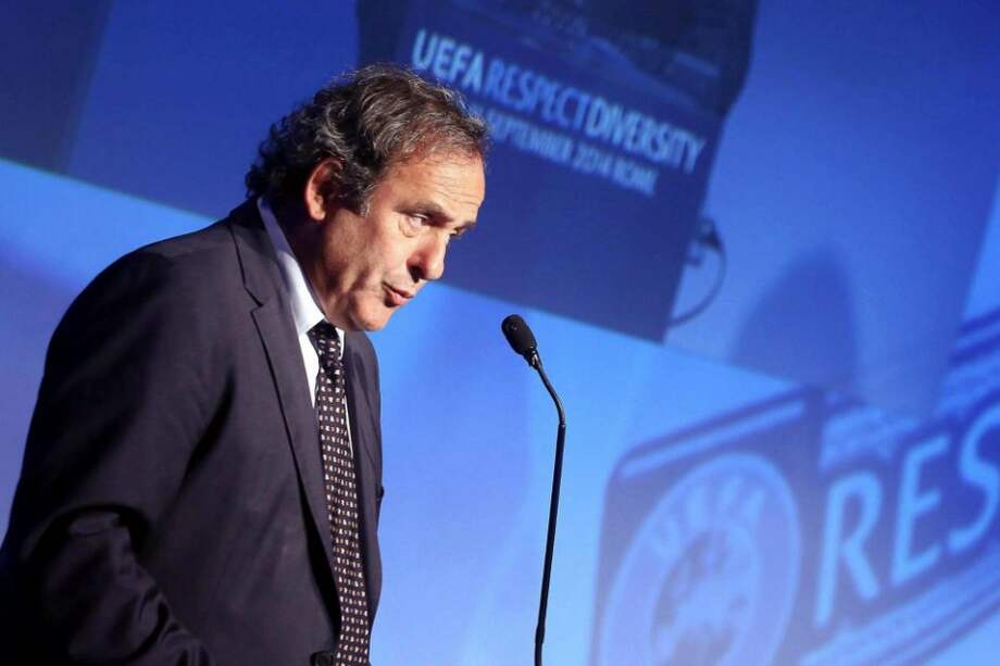 Michel Platini, presidente de la UEFA.//EFE