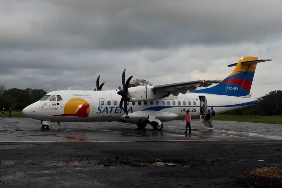 Los aviones que viajarán desde y hacia San Vicente del Caguán son ATR 42-500 con capacidad para 46 pasajeros. / Redacción especiales