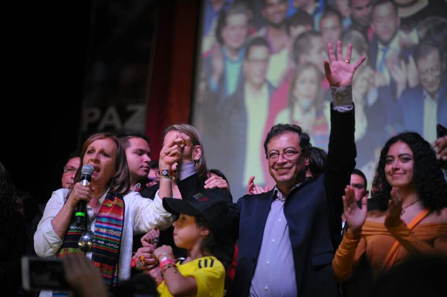 El exalcalde de Bogotá, Gustavo Petro, logró un pase ala segunda vuelta con casi 5 millones de votos. / Cristián Garavito-El Espectador