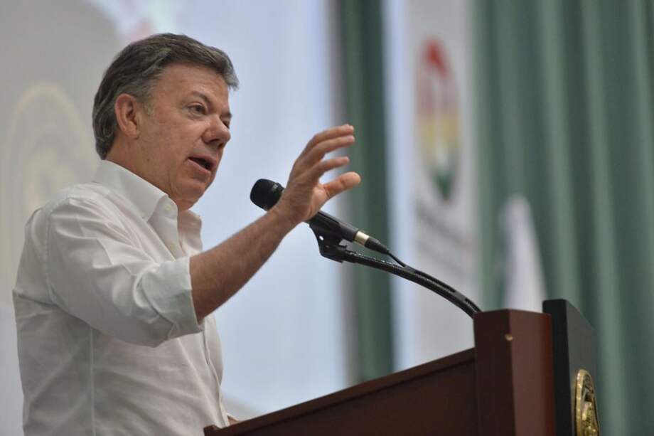 Es imposible una paz en Colombia con "perdón y olvido": Santos