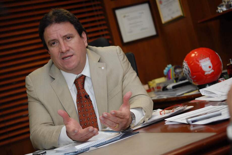 César Pastrana, máximo accionista y presidente de Independiente Santa Fe. / El Espectador