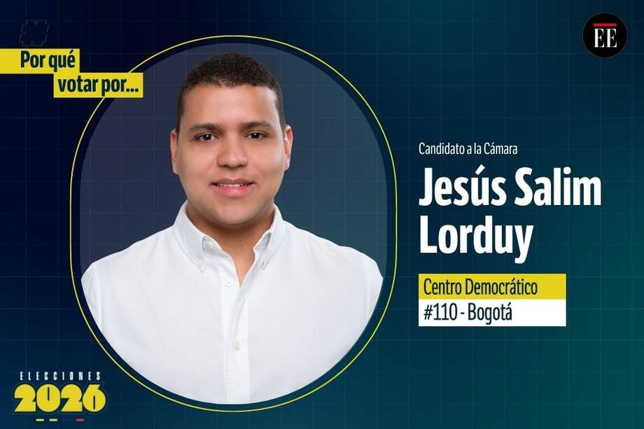Jesús Salim Lorduy, candidato a la Cámara.