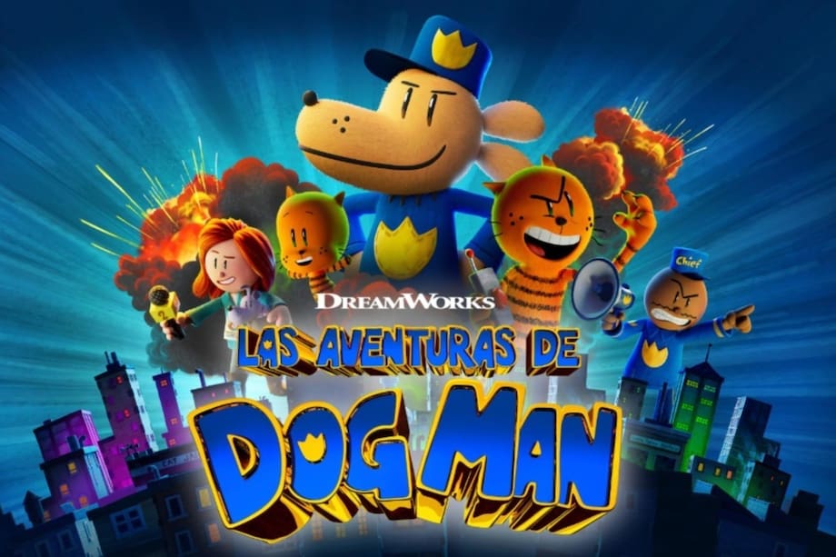 Peter Hastings, Pete Davidson, Isla Fisher y Rick Gervais prestan sus voces en ‘Dog Man’.