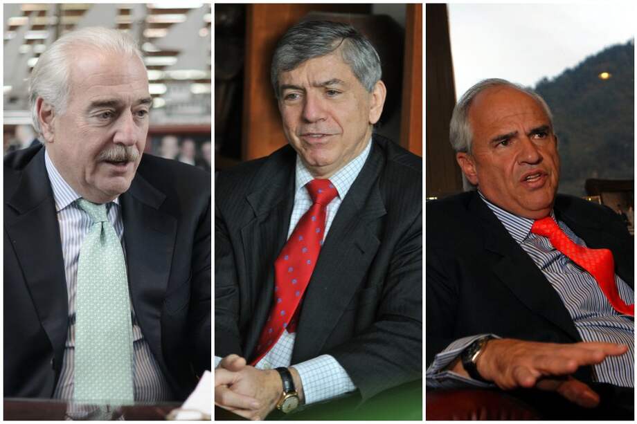 l expresidente Andrés Pastrana. El expresidente César Gaviria. El expresidente Ernesto Samper.