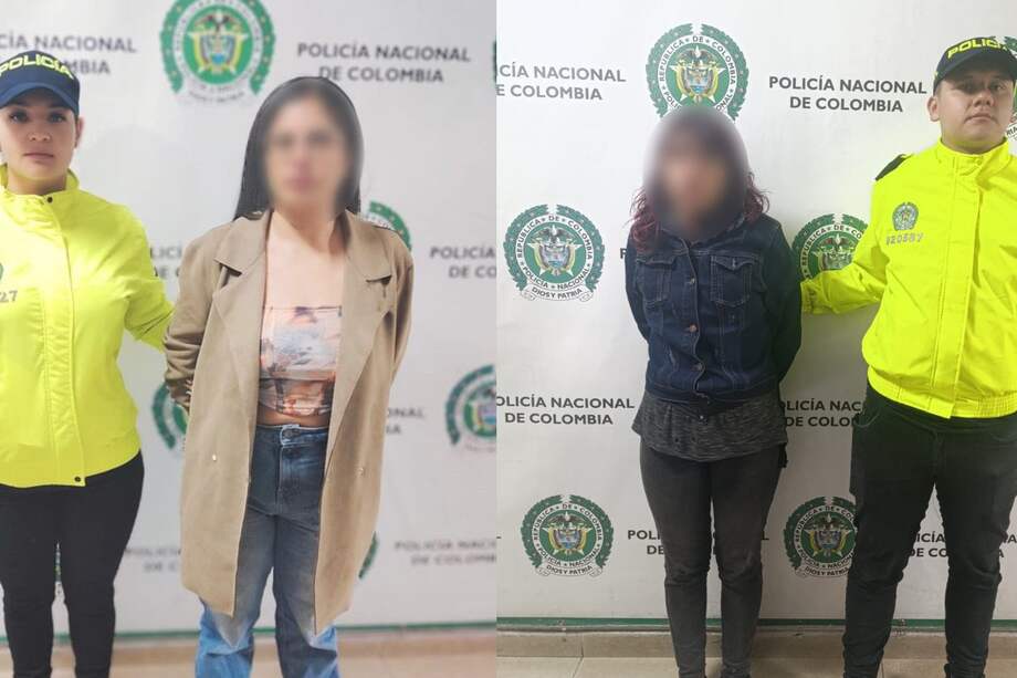 Las personas capturadas fueron dejadas a disposición de la Fiscalía