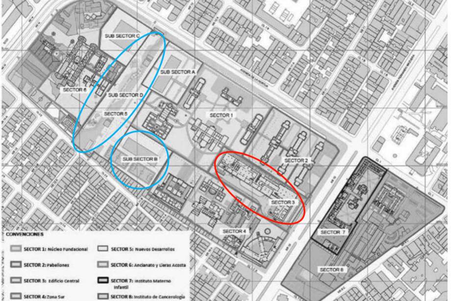 Las obras del proyecto cuenta con la demolición de la torre central y otras intervenciones del complejo.
