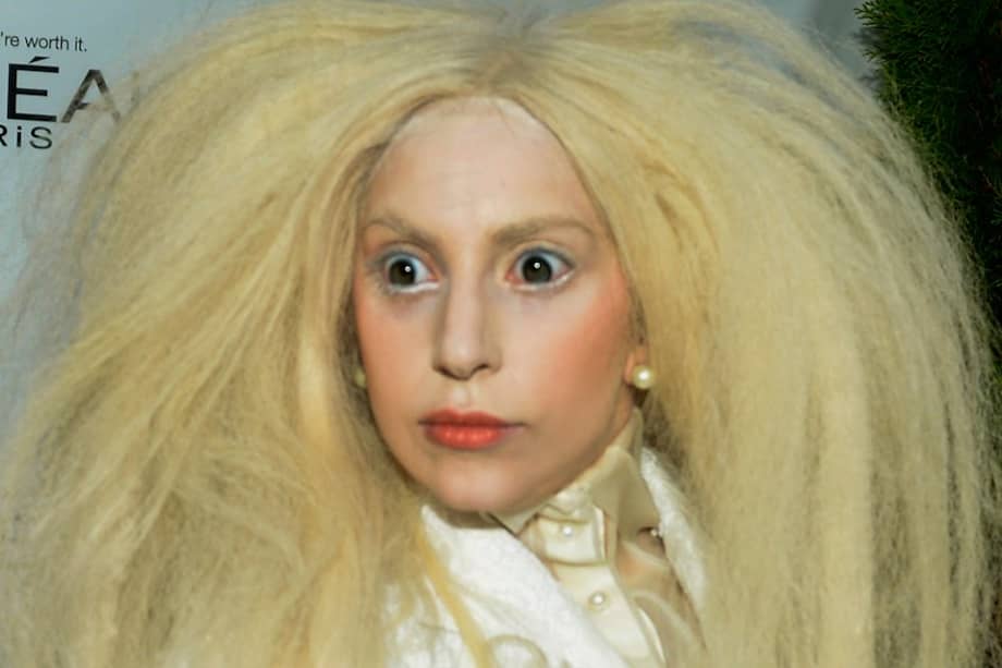 Lady Gaga en el estreno de 'Artpop'.