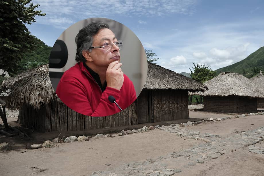 El presidente Petro dijo que firmará un nuevo decreto de la Línea Negra, un territorio reconocido como de especial protección y sagrado para los cuatro pueblos indígenas de la Sierra.