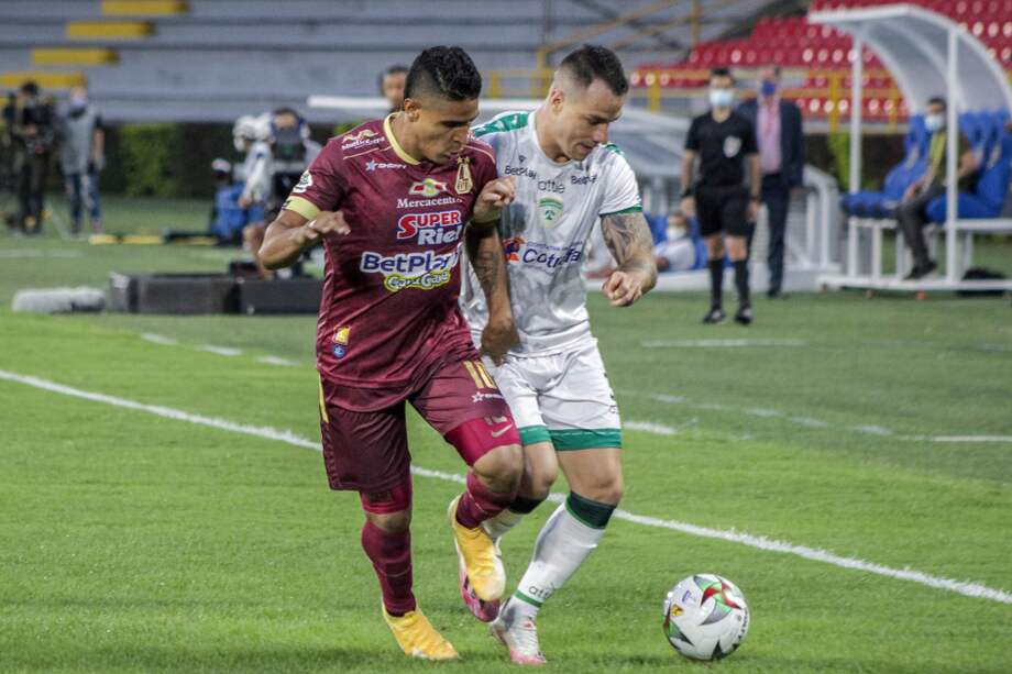 En tablas terminó el juego de ida por la semifinal de la Liga BetPlay entre Tolima y Equidad.