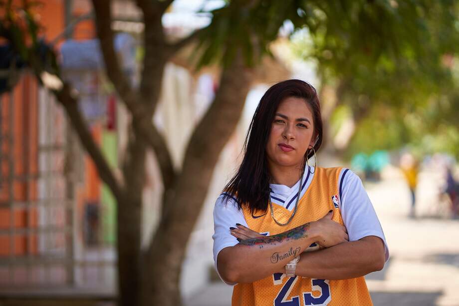 Yanka, la diosa musical es una artista migrante que vive en Cartagena.