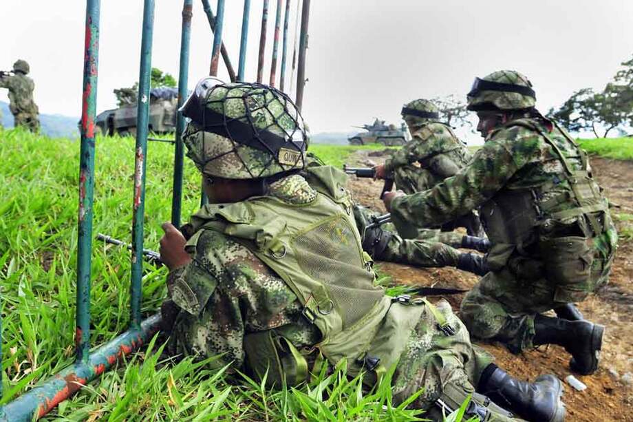 Según la Armada Nacional en el operativo murieron tres personas. Dos líderes de El Clan del Golfo y una persona que no comunican quién es. /Imagen de referencia. EFE/CARLOS ORTEGA