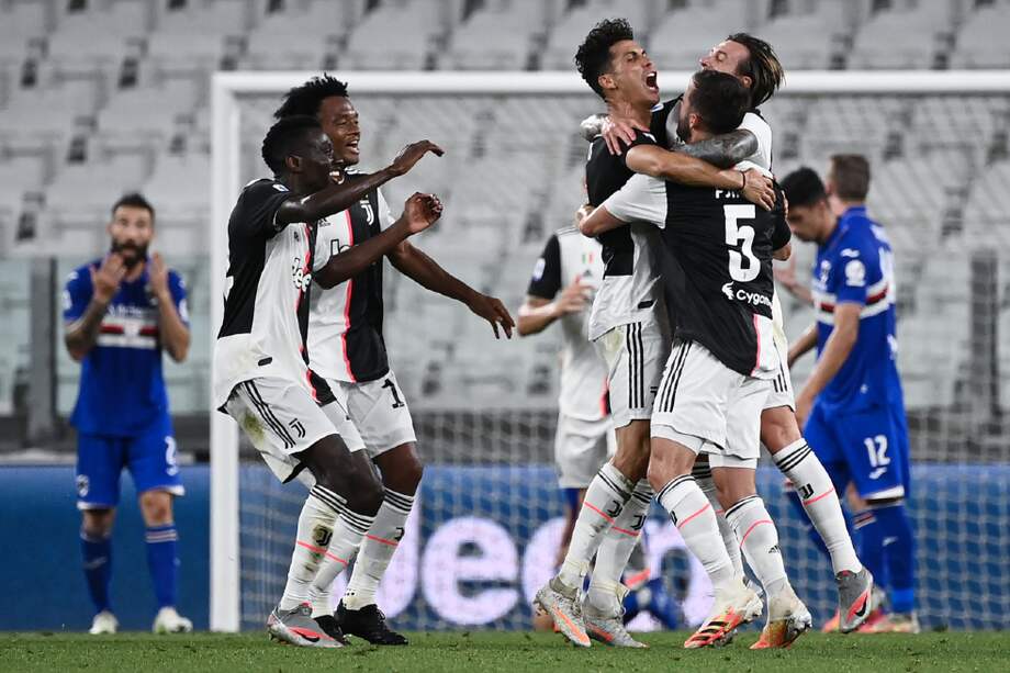 Tras la victoria 2-0 frente a la Sampdoria, Juventus logró conquistar su noveno título consecutivo en la Serie A de Italia.