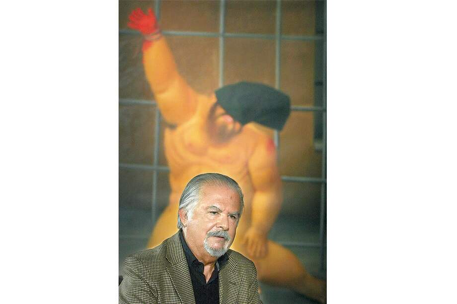 Fernando Botero, desde sus inicios, ha recurrido a escenas costumbristas en sus pinturas. / Archivo