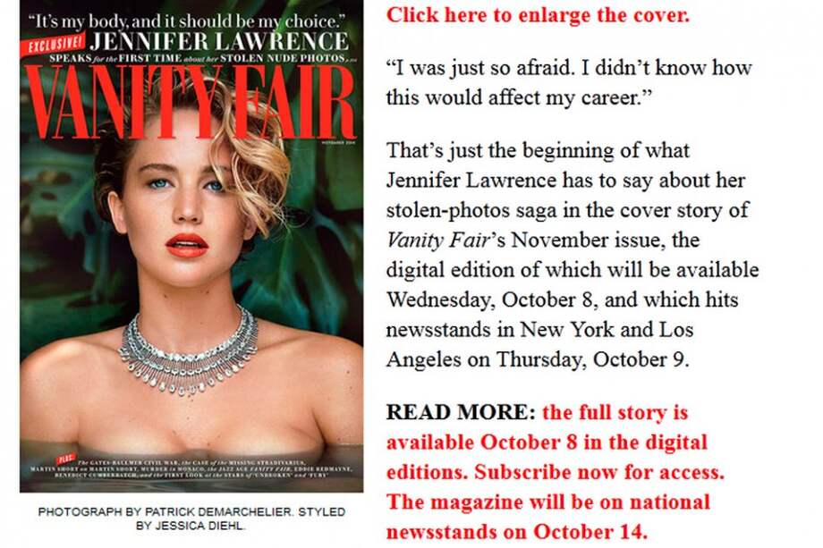 Jennifer Lawrence dice que las fotos eran para su entonces novio en un momento en que tenían una relación a distancia.