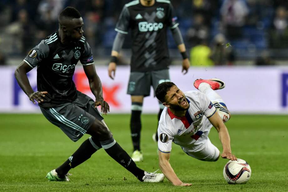 Davinson Sánchez, defensor colombiano del Ajax. / AFP