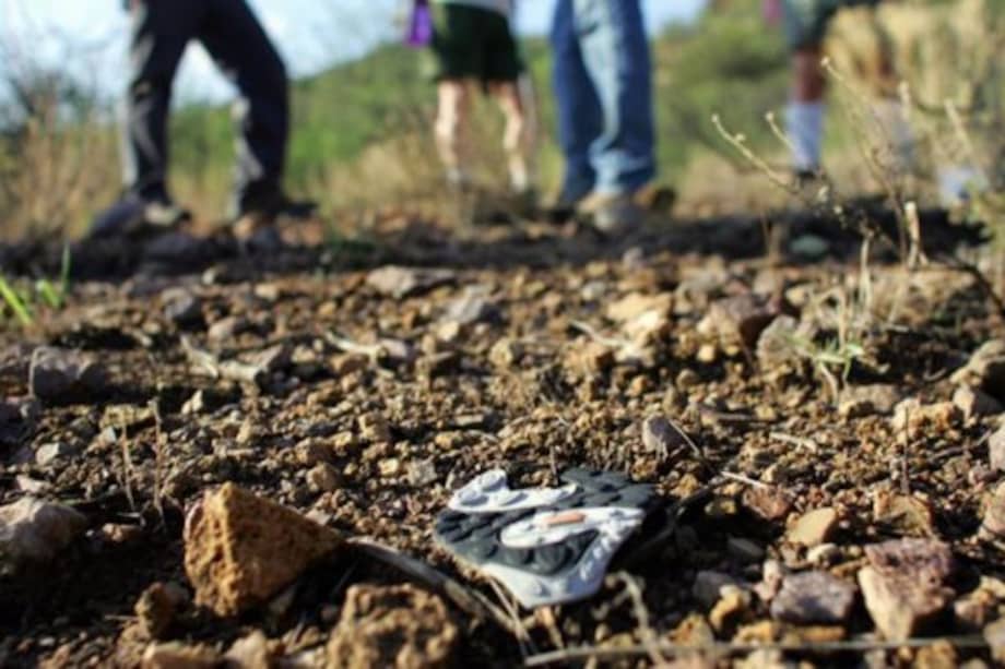 Un grupo de inmigrantes centroamericanos capturados en Arizona, frontera de EE.UU. / Archivo AFP
