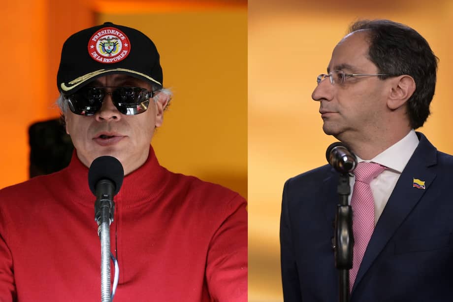 Gustavo Petro y José Manuel Restrepo.