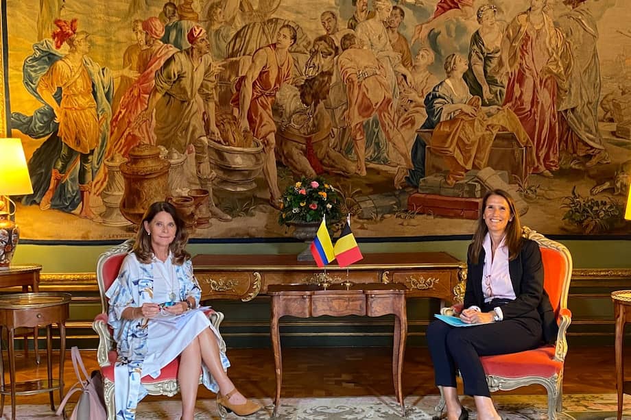 La Vicepresidenta y Canciller, Marta Lucía Ramírez, sostuvo encuentro con su homóloga belga, Sophie Wilmés.