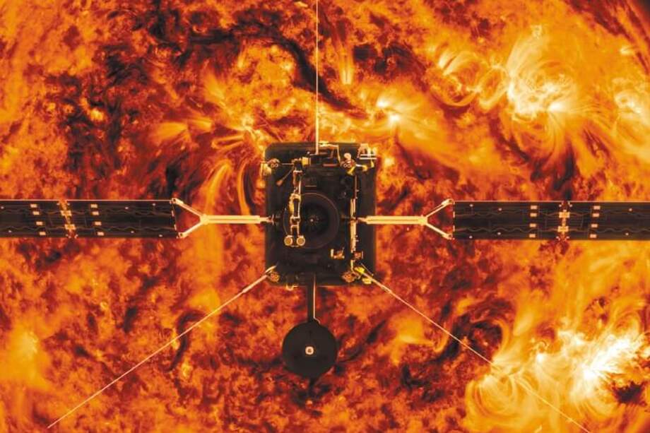 Ilustración de la misión Solar Orbiter que será lanzada en febrero de 2020 por la ESA. / ESA