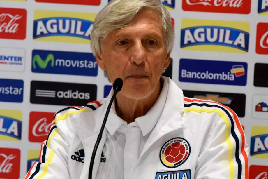 José Pékerman, entrenador argentino de la selección Colombia. / EFE