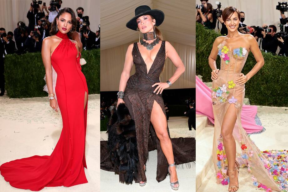 Olivia Rodrigo, Bella Hadid e Irina Shayk en el Met Gala 2021