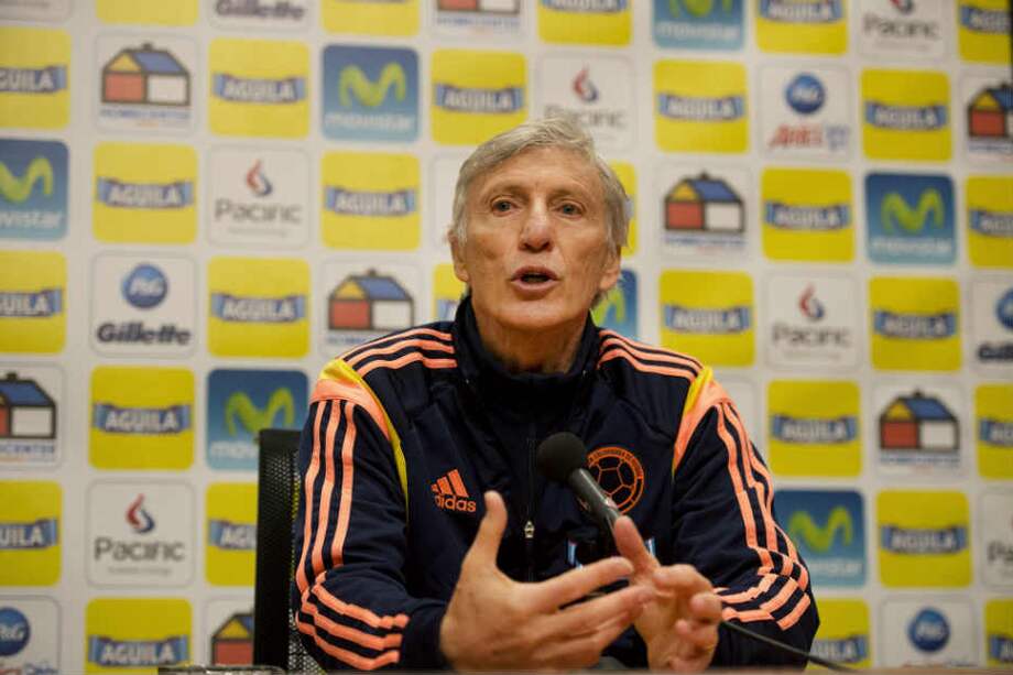 José Pékerman, DT de la Selección Colombia. / AFP