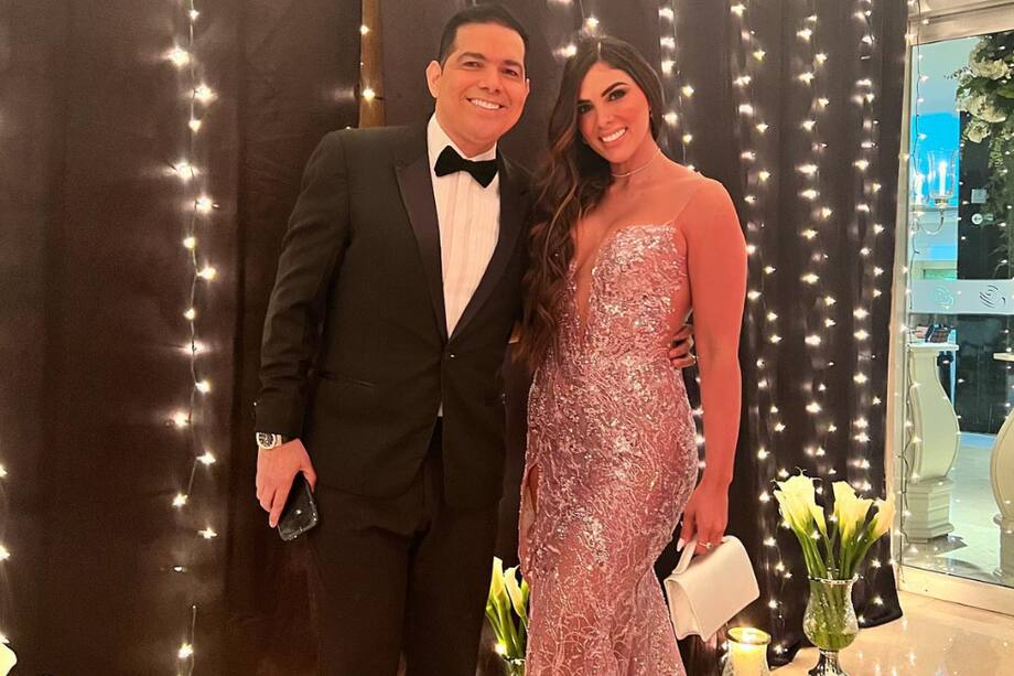 Tata Becerra y Peter Manjarrés.