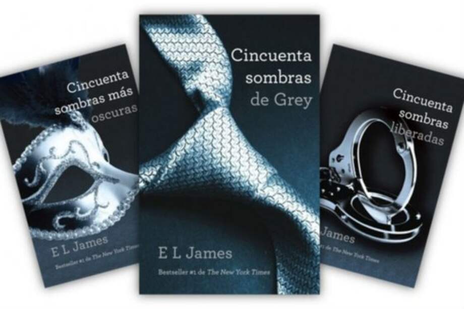 La autora británica E.L. James ha vendido más de 70 millones de copias de su trilogía erótica.