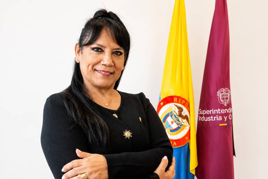 María Rocío Cortés, superintendente de Industria y Comercio.
