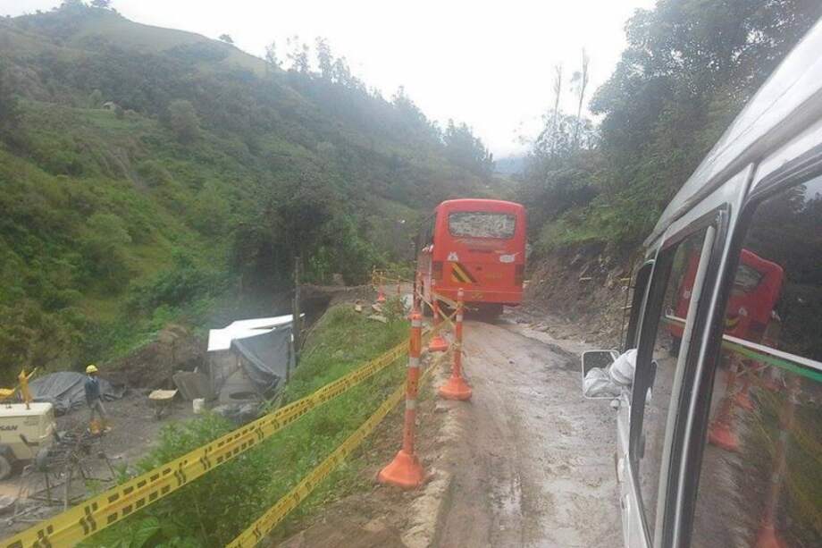 Vía a Campohermoso / Foto tomada de RCN la Radio