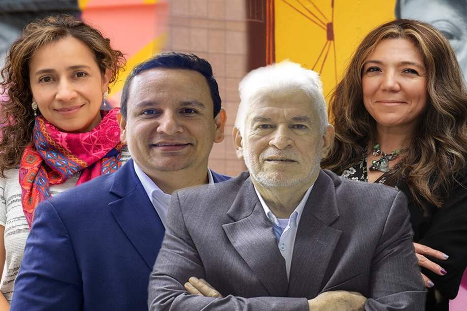 Los expertos son Manuel Peña Suárez, Ángela María Sarmiento, Juan Carlos Bedoya y Adriana María Jiménez. / Cortesía Creg
