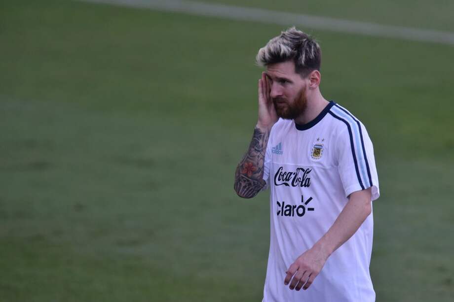 Lionel Messi, la gran figura de la selección de Argentina y del Barcelona de España. / AFP
