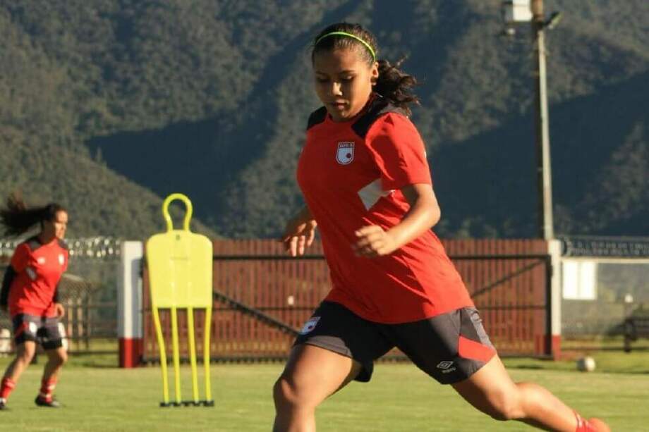 Leicy Santos ha integrado la selección Colombia Femenina desde 2012. / Cortesía Independiente Santa Fe