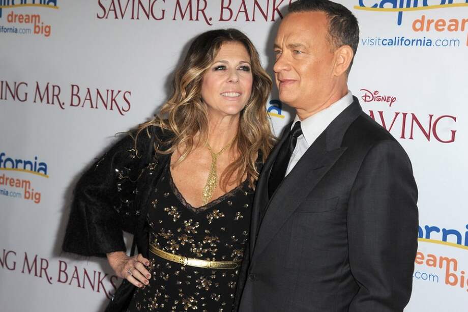 Tom Hanks y su esposa Rita Wilson.