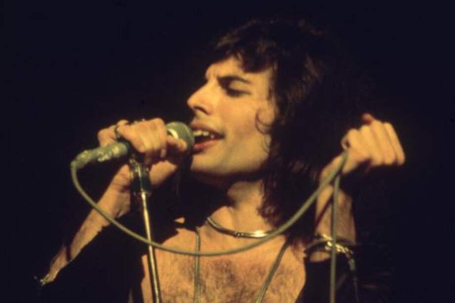 Freddie Mercury en plenos años 70, cuando imaginó y creó "Bohemian Rapsody", entre otras canciones inmortales. / Cortesía