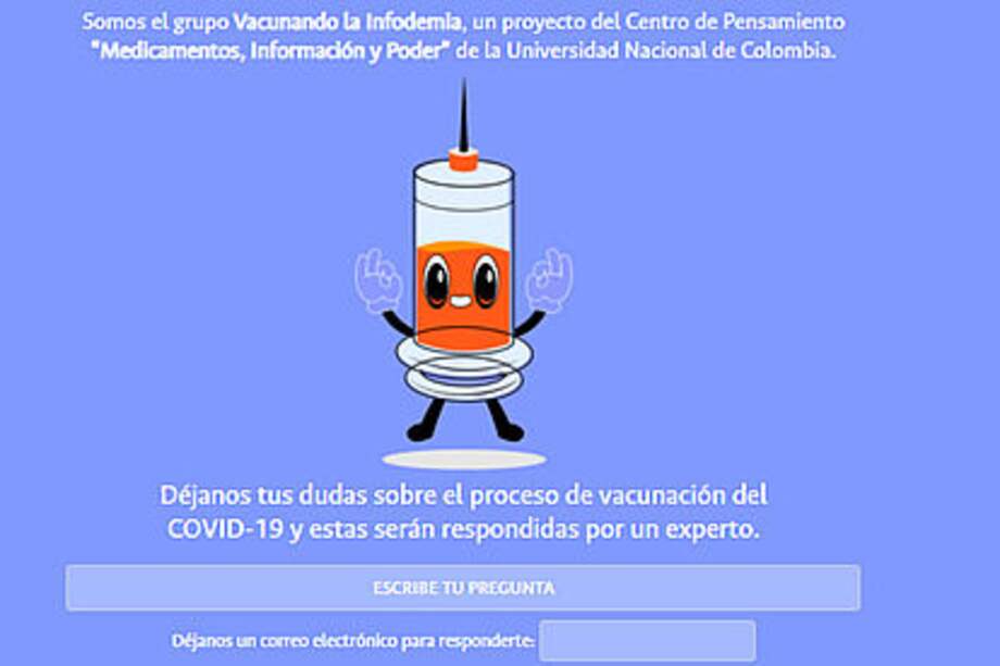 Las principales áreas a las que pertenecen los cerca de 20 profesionales que integran la plataforma son farmacia, medicina, inmunología, sociología, pediatría y pedagogía.
