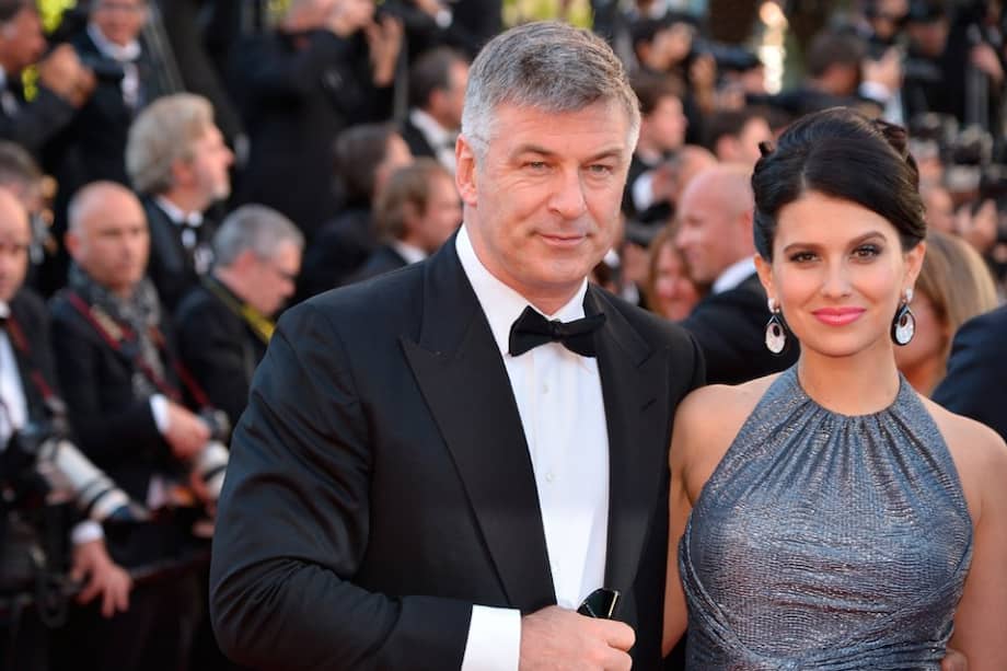 Alec Baldwin y su esposa Hilaria Thomas.