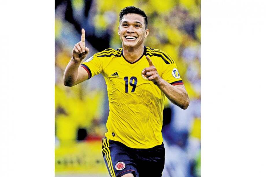 Teófilo Gutiérrez, delantero de la selección de Colombia y del River Plate. / EFE