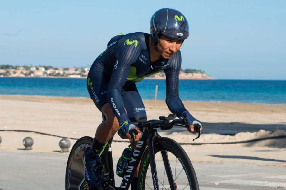 Nairo Quintana, ganador de la etapa reina. AFP