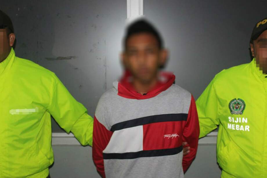 El sujeto es señalado por la víctima como uno de los cinco hombres que la violaron el pasado 9 de enero.
/ Policía Metropolitana de Barranquilla