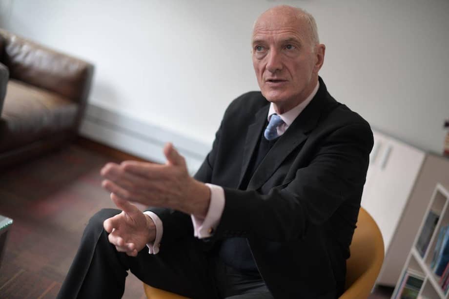 Edwin Cameron, exmagistrado de la Corte Constitucional de Sudáfrica desde enero de 2009 hasta agosto de 2019. / Mauricio Alvarado - El Espectador