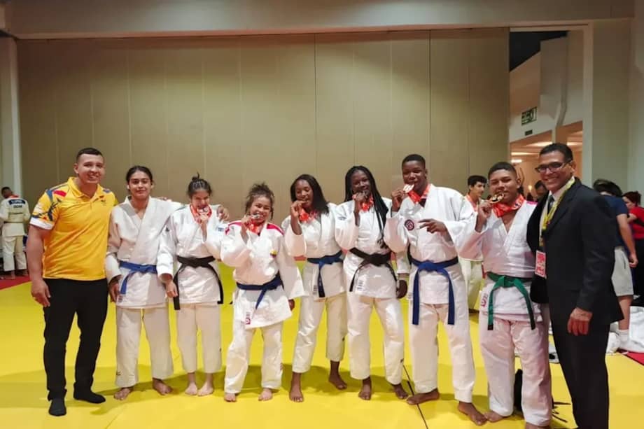 Judocas colombianos en la Copa Centroamericana y del Caribe de Judo Panamá 2026.
