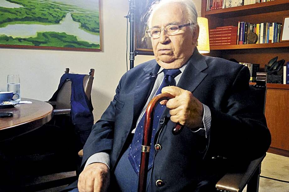 Una vez dejó la Presidencia, en 1986, Belisario Betancur se alejó de la política para sumergirse en la cultura. / Archivo El Espectador