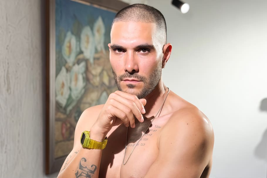 Riko ‘El Monumental’, cantante colombiano de reguetón.